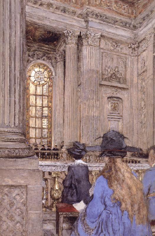 Edouard Vuillard The chapel at Versailles